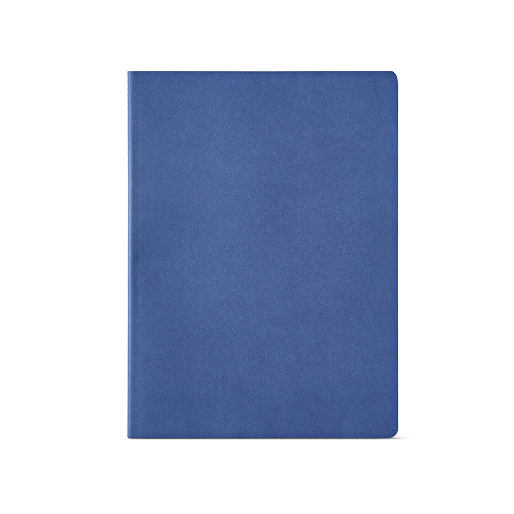 Carnet de notes carton recyclé A4 personnalisé Bronte Bleu royal